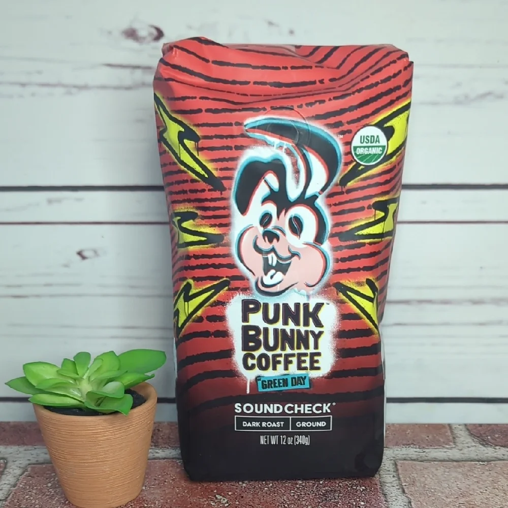 Green Day's Punk Bunny Coffee Organic Fair‎ Trade Last Ride In & Soundcheck